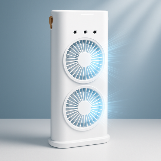 Double-Ended Mist Fan with Remote