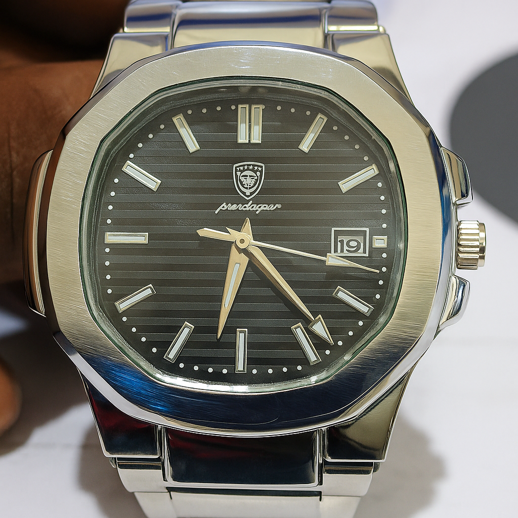 Luxury Stainless Steel Watch