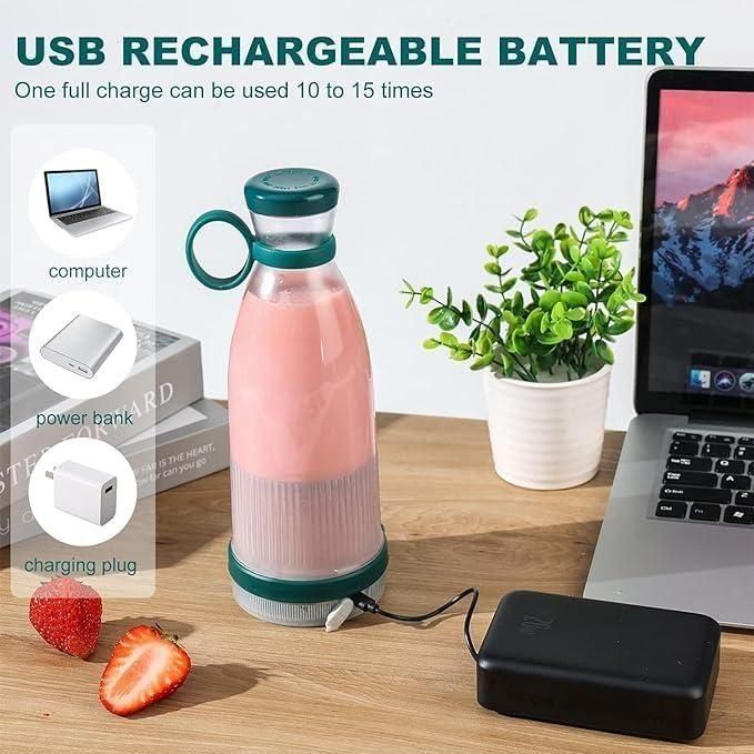 Travel Portable Mini Juice Blender – 380ml