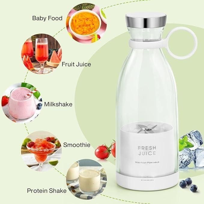 Travel Portable Mini Juice Blender – 380ml