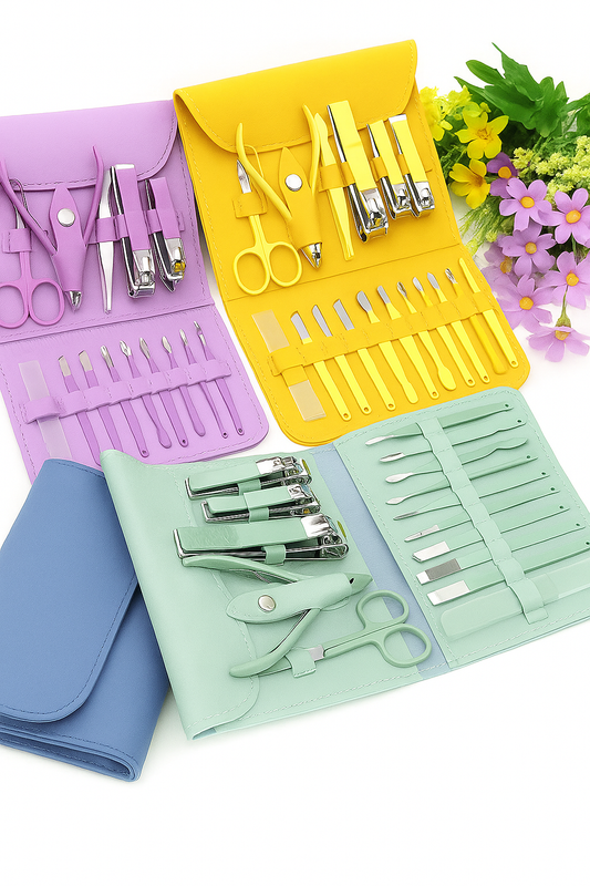 All-in-One Manicure &amp; Pedicure Kit for Women – Travel Friendly &amp; Stylish