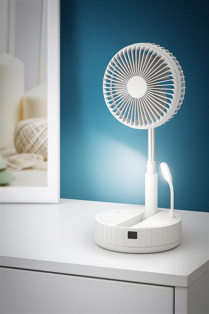 Powerful Rechargeable High-Speed Table Desk Fan