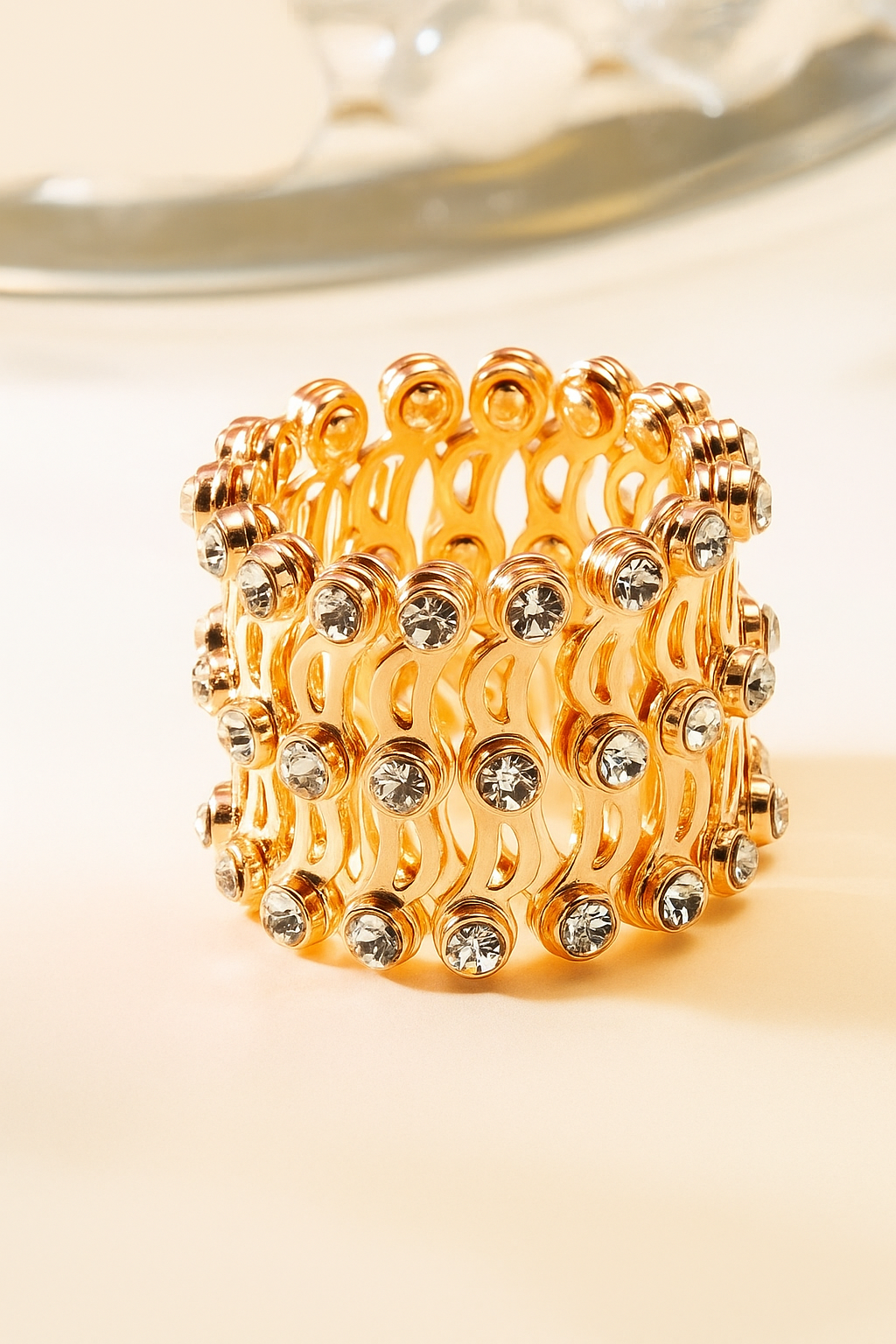 💍✨ Stretchable 2-in-1 Ring Bracelet